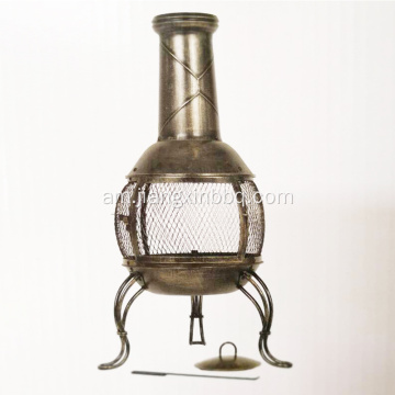 የፓቲዮ ማሞቂያ Brazier የአትክልት ምድጃ Chiminea BBQ